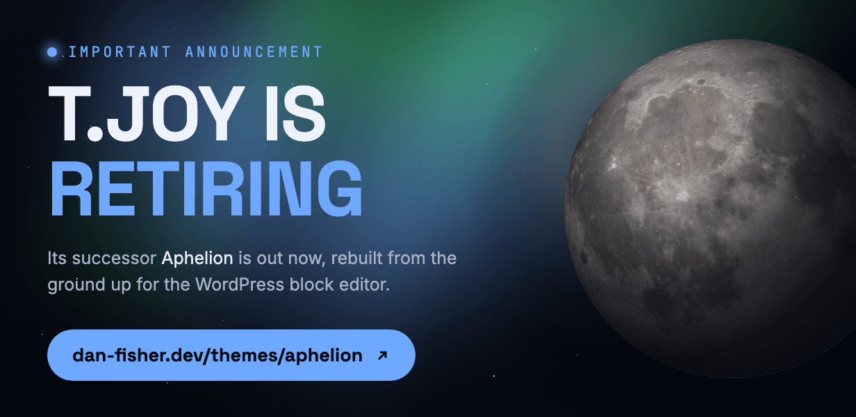 T.Joy - Astronomy WordPress Theme